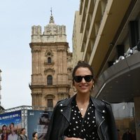 Paula Echevarría disfrutando de los monumentos de Málaga