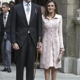 Los Reyes Felipe y Letizia en la entrega del Premio Cervantes 2017