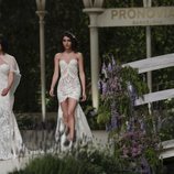 Blanca Romero y Lucía Rivera se suben a la pasarela de la Barcelona Bridal Fahion Week 2018