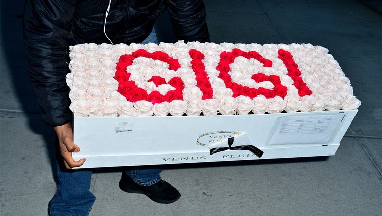 Flores decorativas del 23 cumpleaños de Gigi Hadid