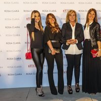 Las WAGs del Barça no se pierden el desfile de Rosá Clara en Barcelona