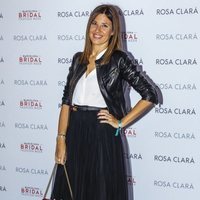 Nuria Cunillera durante el desfile de Rosa Clará