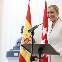 Cristina Cifuentes en su dimisión