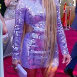 Jennifer Lopez con extensiones en los Premios Billboard de la Música Latina de 2018