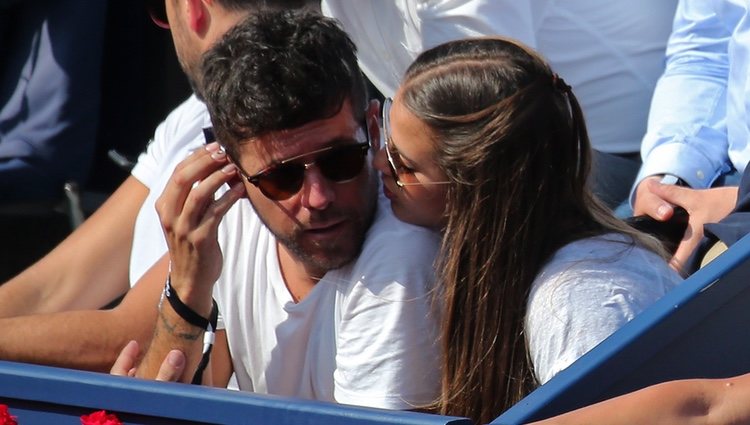 Pablo López y Claudia Nieto, muy acaramelados en el Torneo Godó 2018