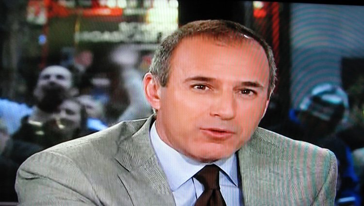 Matt Lauer en el programa 'Today' de la NBC