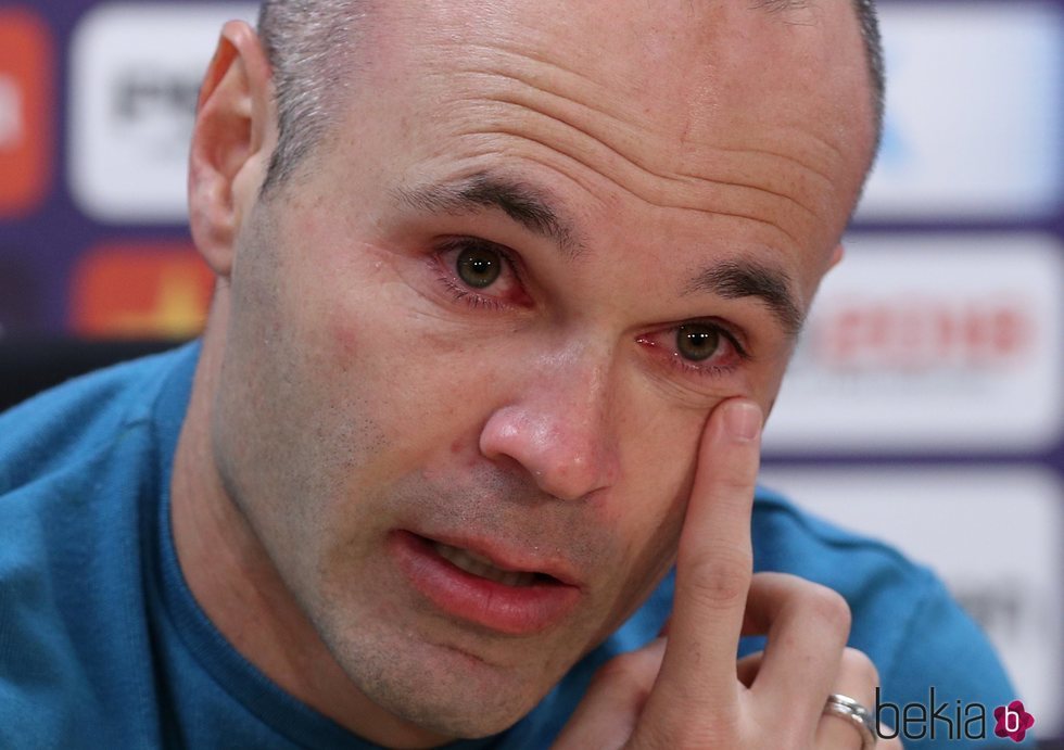 Andrés Iniesta se despide del FC Barcelona