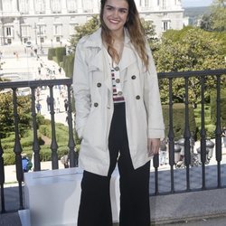 Amaia en el evento de despedida antes de Eurovisión 2018