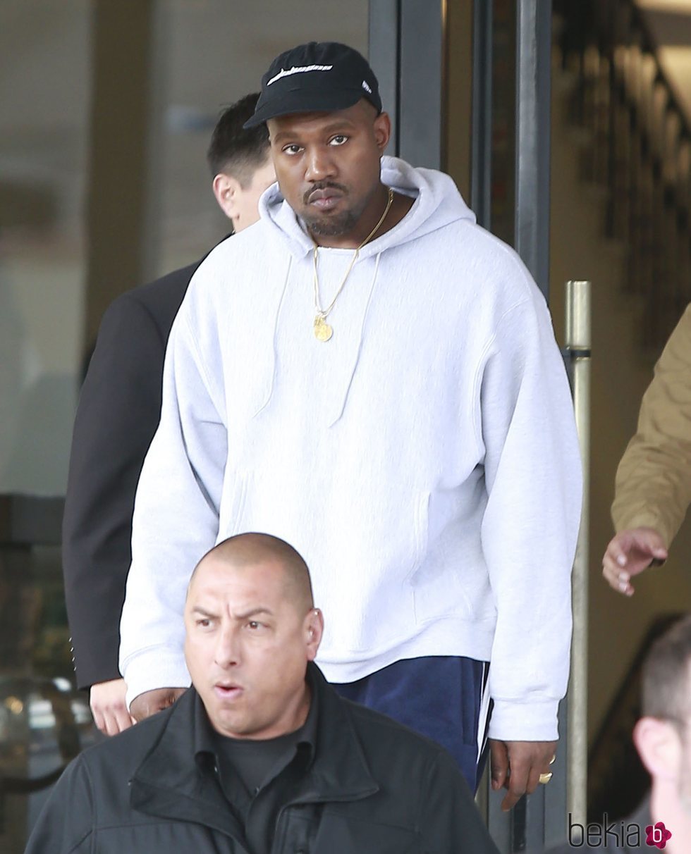 Kanye West en Beverly Hills