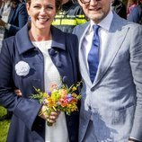 Los príncipes Bernardo y Anette de Holanda en el cumpleaños del Rey Guillermo de Holanda