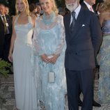 Lady Gabriella Windsor junto a sus padres, los Príncipes Michael de Kent