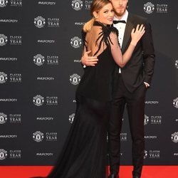 Edurne y David de Gea, muy enamorados en la gala Manchester United Player of the Year 2018