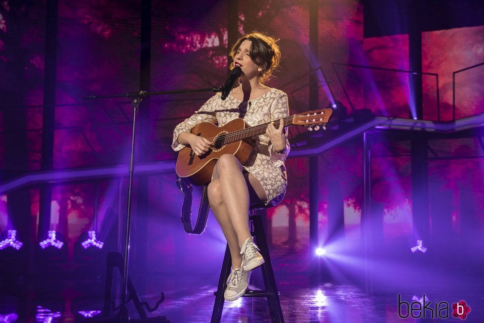 Luísa Sobral cantando en 'Operación Triunfo 2017'