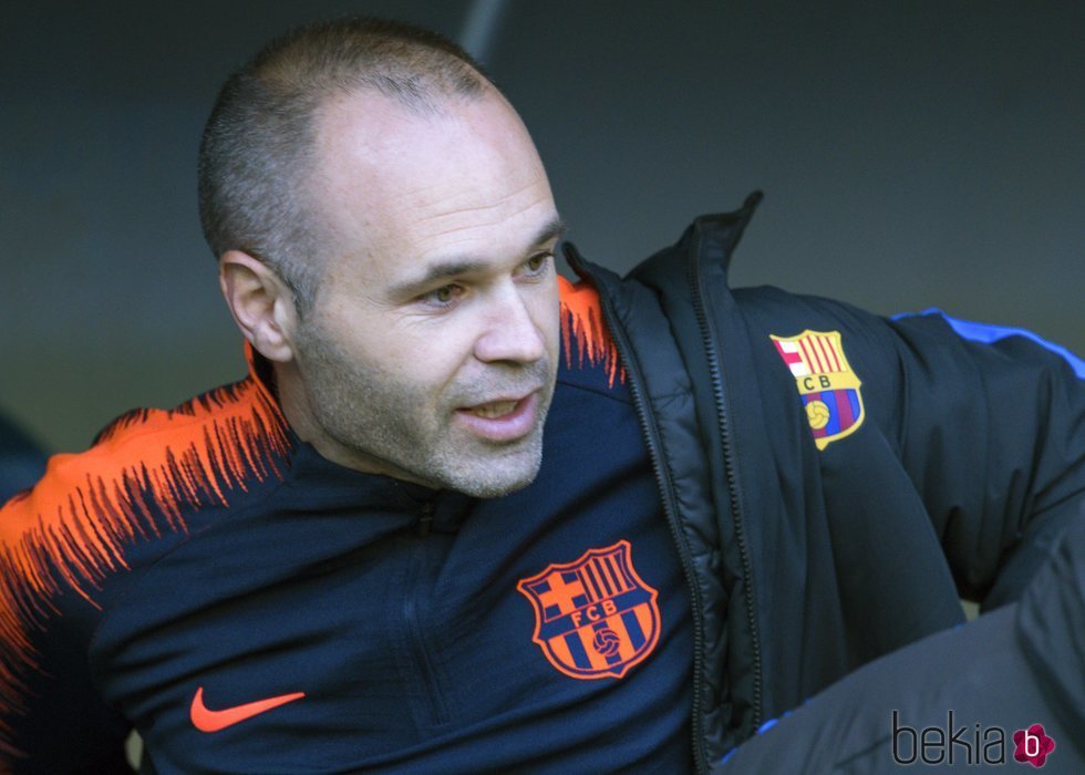 Andrés Iniesta con el FC Barcelona