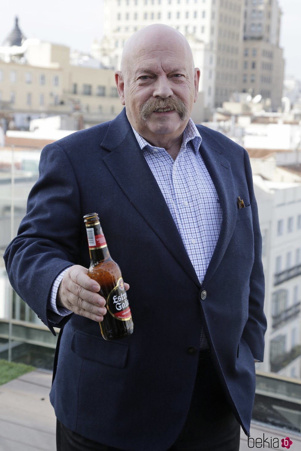 José María Íñigo en la presentación del brindis de las Campanadas