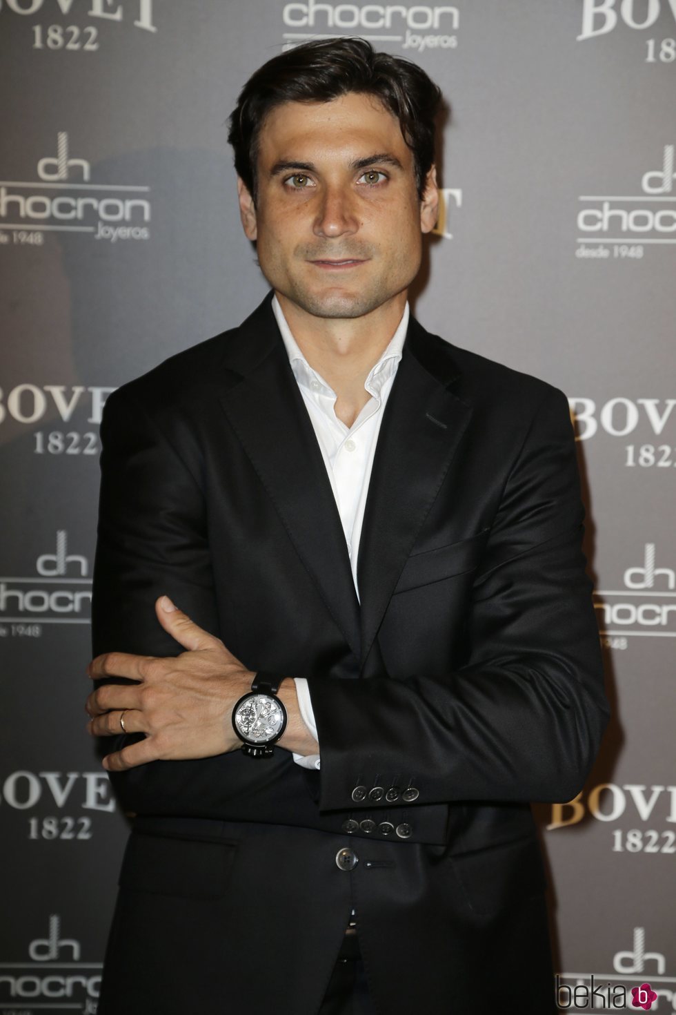 David Ferrer durante un evento en Madrid