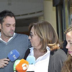 La viuda y los hijos de José María Íñigo sobrecogidos tras la pérdida