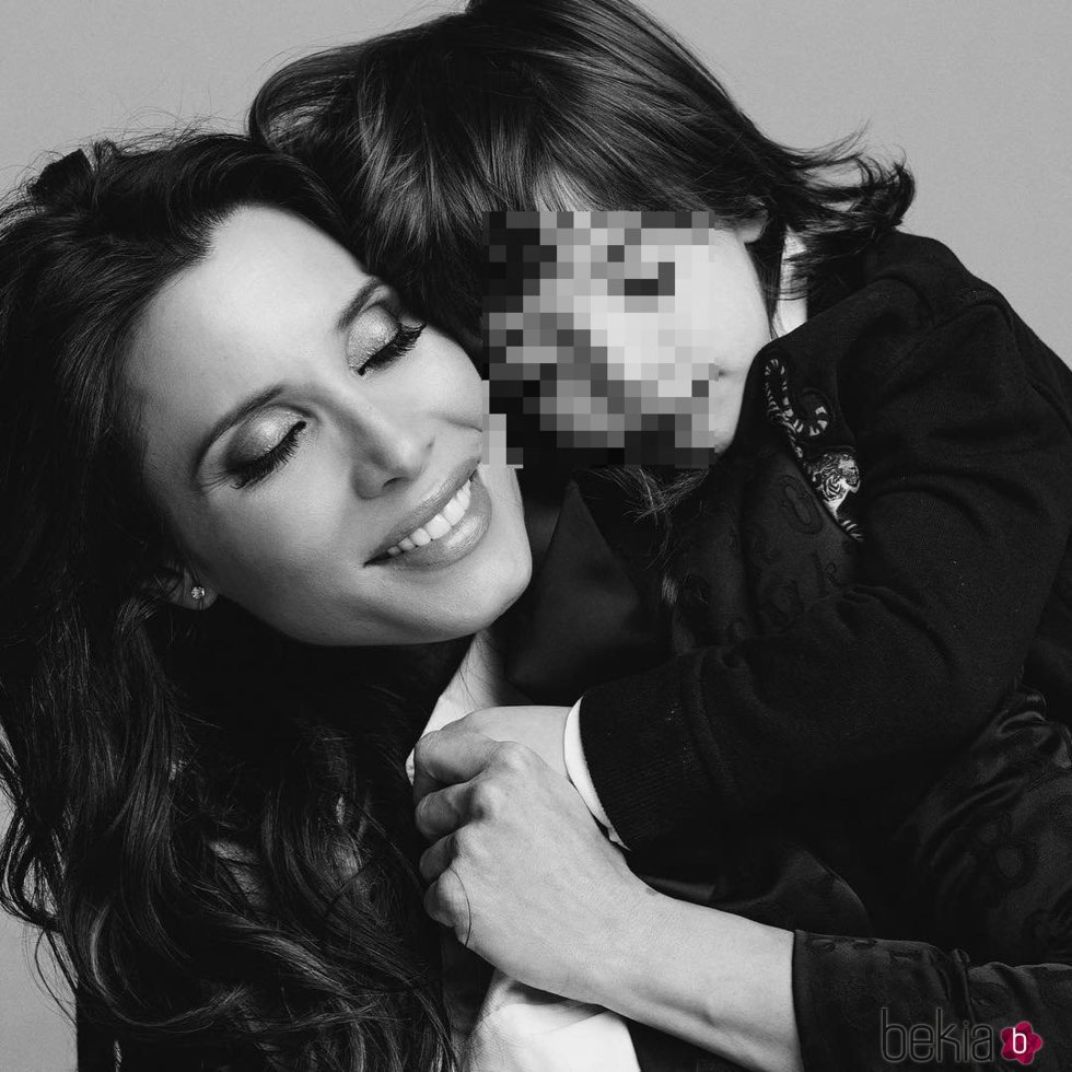 Pilar Rubio junto a su hijo mayor, Sergio Junior