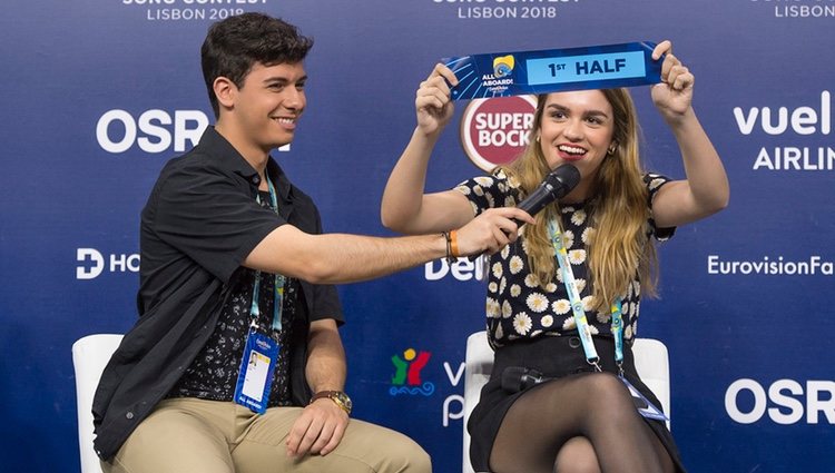 Alfred y Amaia desvelan la posición aproximada en la que actuarán en Eurovisión 2018