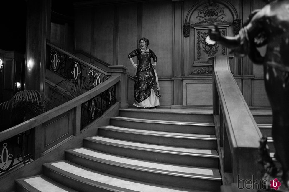 Adele disfrutando de su fiesta de cumpleaños en el Titanic