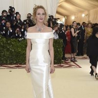 Uma Thurman en la alfombra roja de la Gala MET 2018