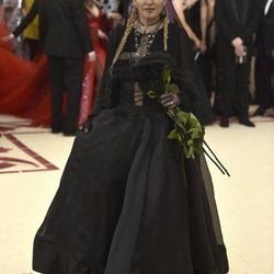 Madonna en la alfombra roja de la Gala MET 2018