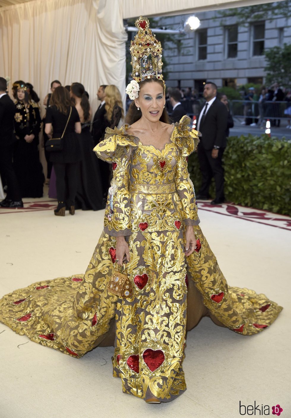 Sarah Jessica Parker en la alfombra roja de la Gala MET 2018