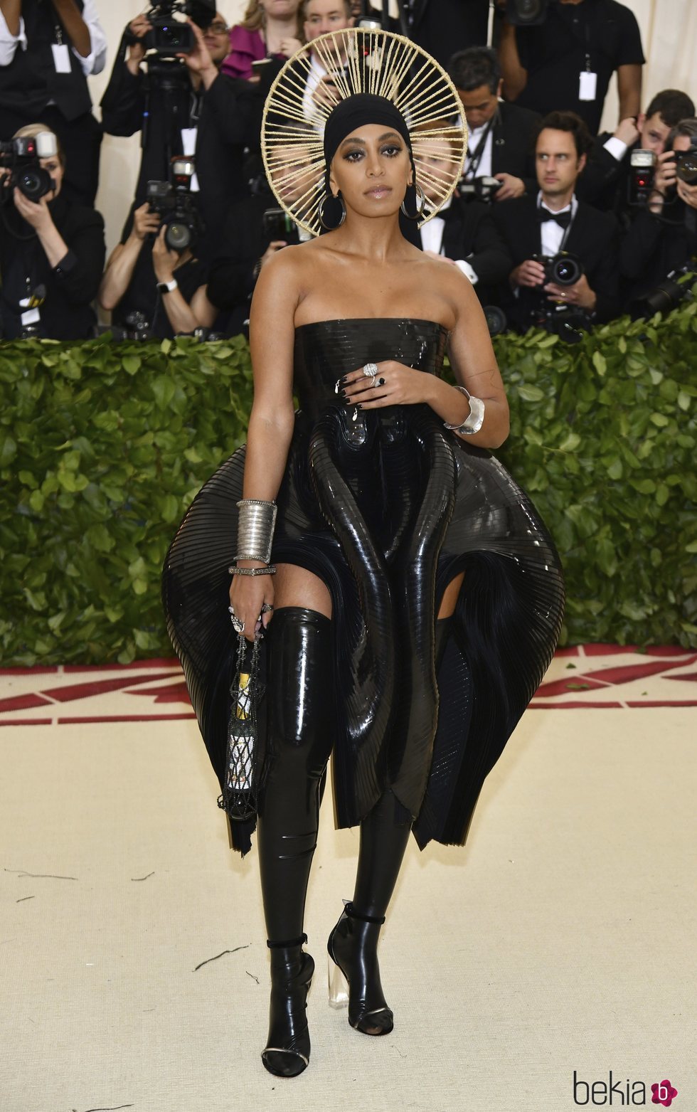 Solange Knowles en la alfombra roja de la Gala MET 2018