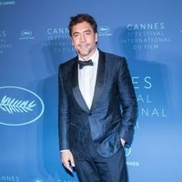 Javier Bardem en el photocall de la cena inaugural del Festival de Cannes de 2018