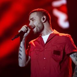 El cantante Liam Payne durante el concierto Los 40 Primavera Pop en Madrid