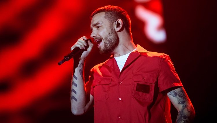 El cantante Liam Payne durante el concierto Los 40 Primavera Pop en Madrid