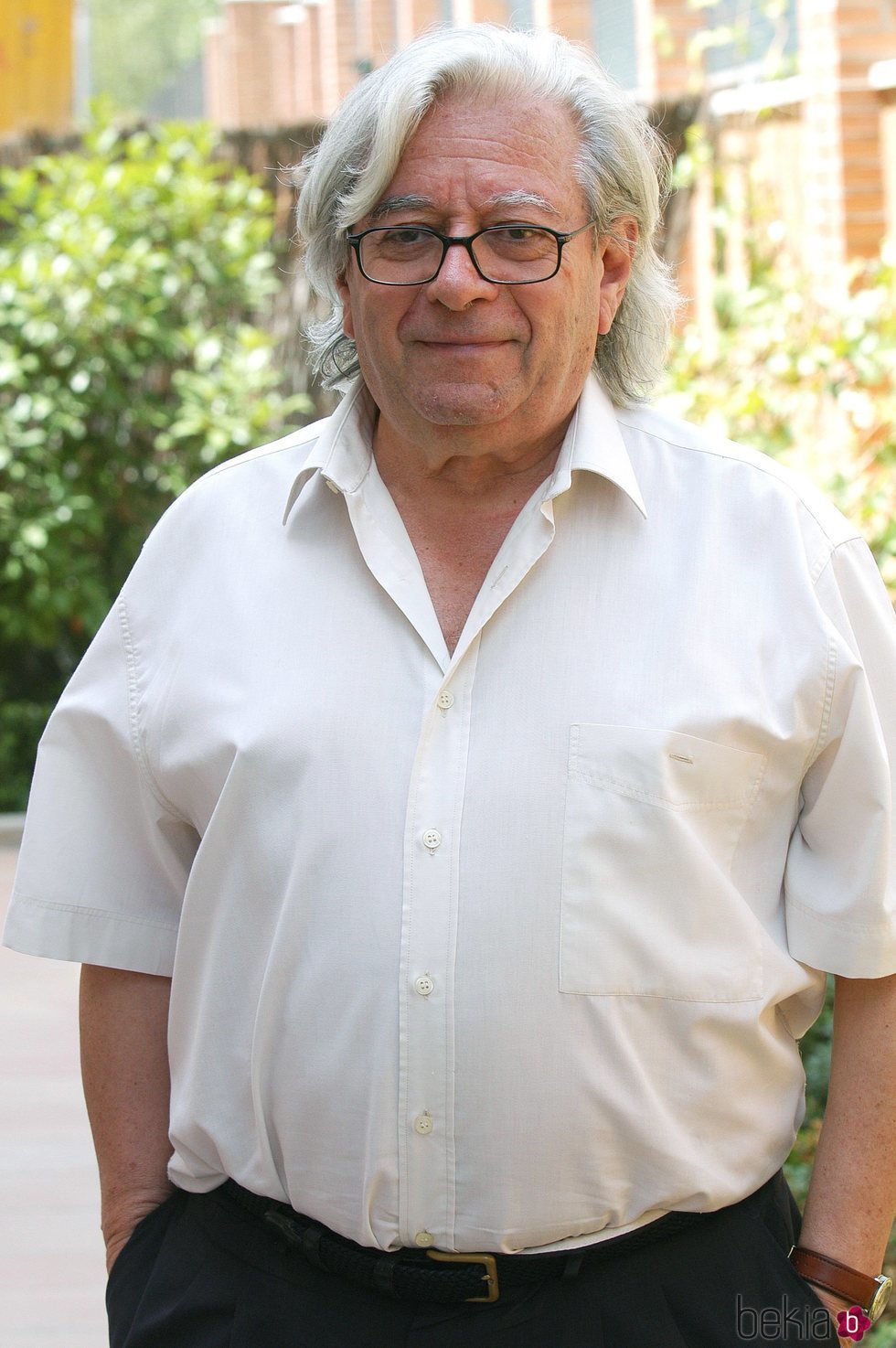 Antonio Mercero posando durante la promoción de '¿Y tú quién eres?' (2007)