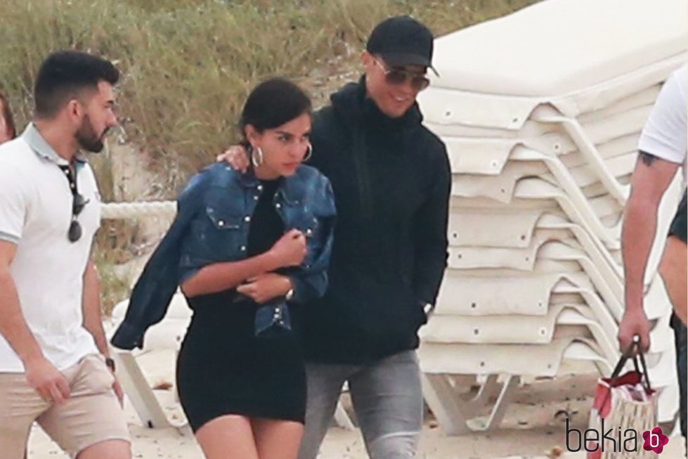 Cristiano Ronaldo y Georgina Rodríguez en Ibiza