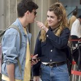 Amaia y Alfred muy cariñosos en el aeropuerto de Lisboa tras Eurovisión 2018