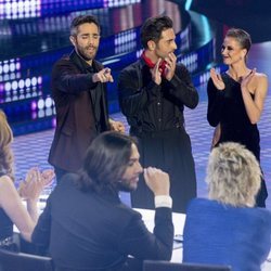 David Bustamante y Yana Olina compartiendo miradas cómplices en 'Bailando con las estrellas'