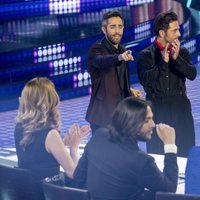 David Bustamante y Yana Olina compartiendo miradas cómplices en 'Bailando con las estrellas'