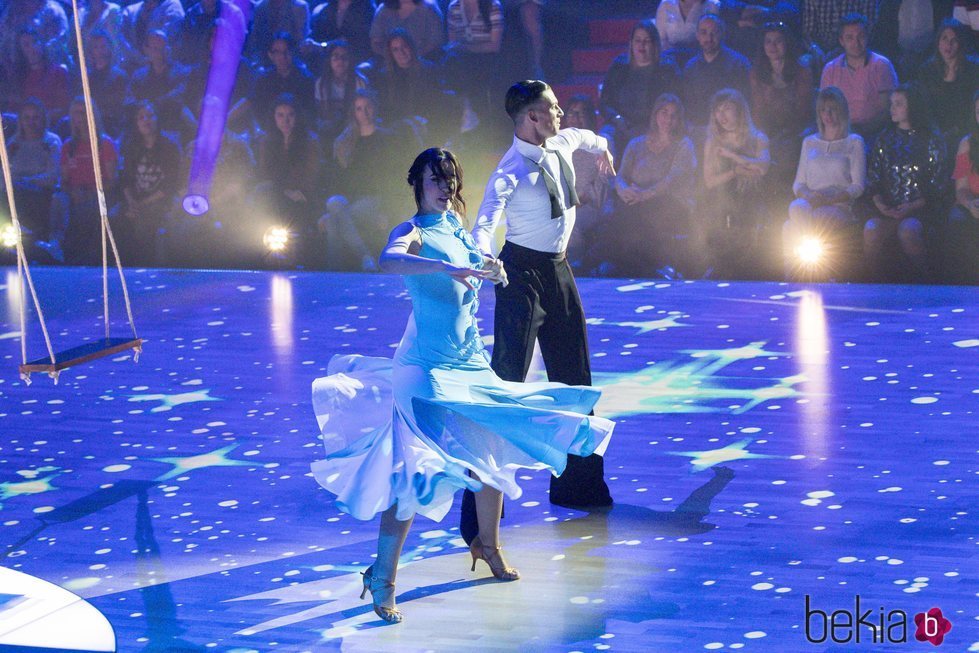 Patry Jordan en su primera actuación de 'Bailando con las estrellas'