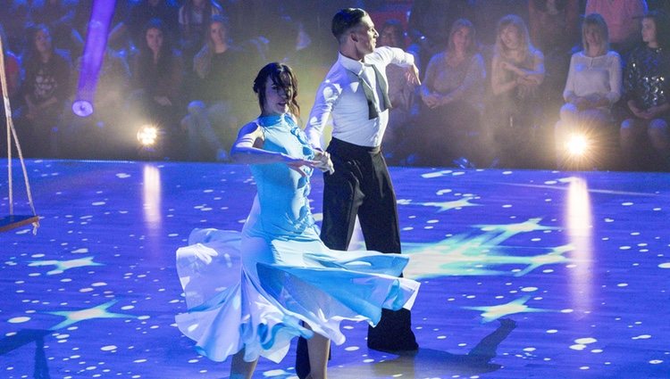 Patry Jordan en su primera actuación de 'Bailando con las estrellas'