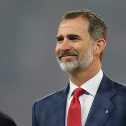 El Rey Felipe en la final de la Europa League 2018