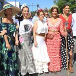 Raquel Bollo y Lucía Hoyos en El Rocío 2018