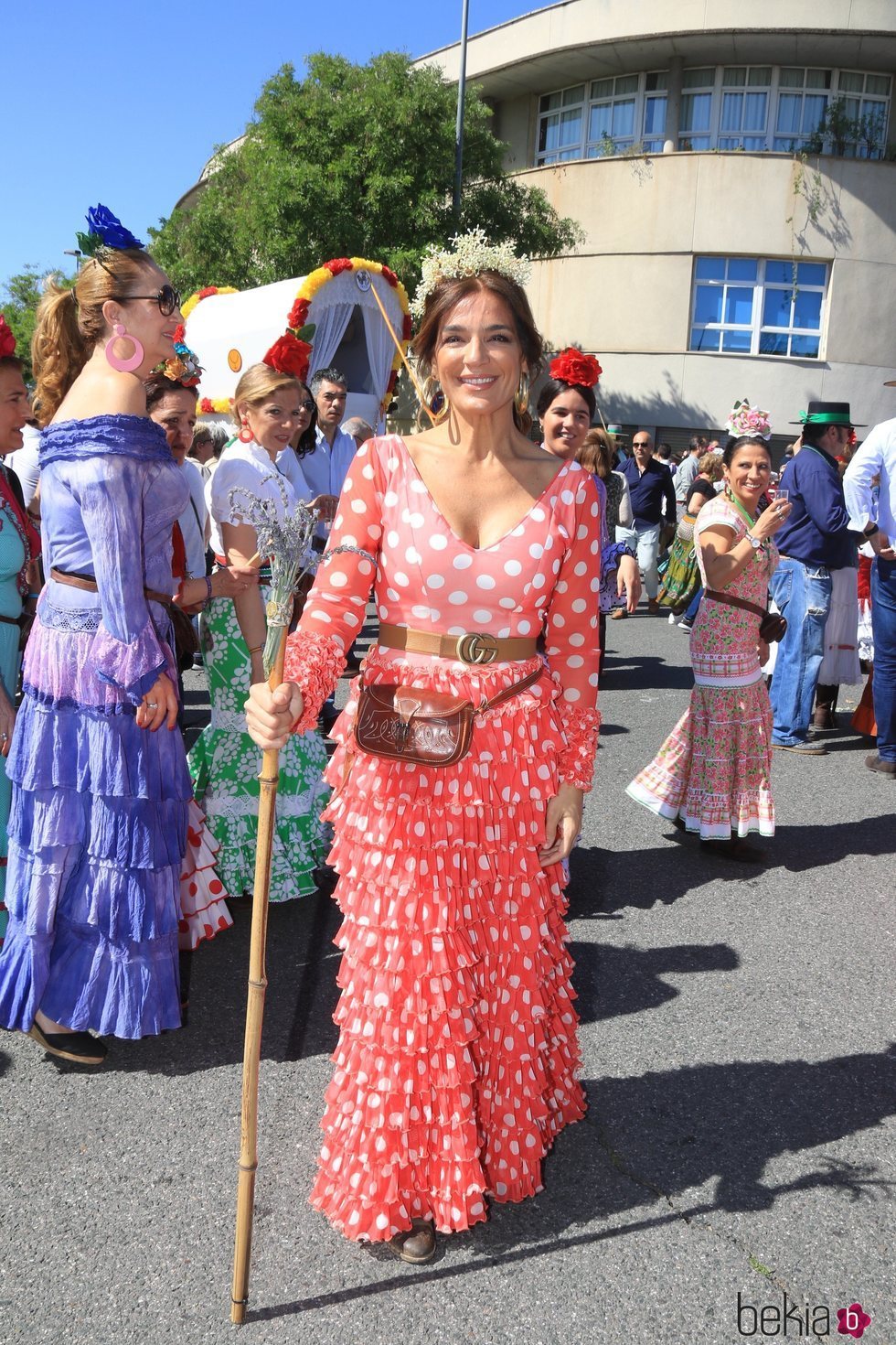 Raquel Bollo en El Rocío 2018