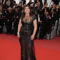 Dolores Aveiro en la alfombra roja del Festival de Cannes 2018