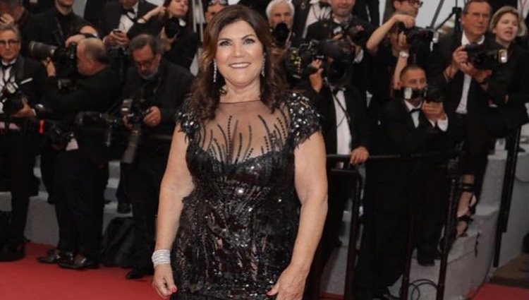 Dolores Aveiro en la alfombra roja del Festival de Cannes 2018