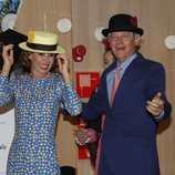 Ãgatha Ruiz de la Prada y Josema Yuste bailando en los Premios Bombines de San Isidro de 2018