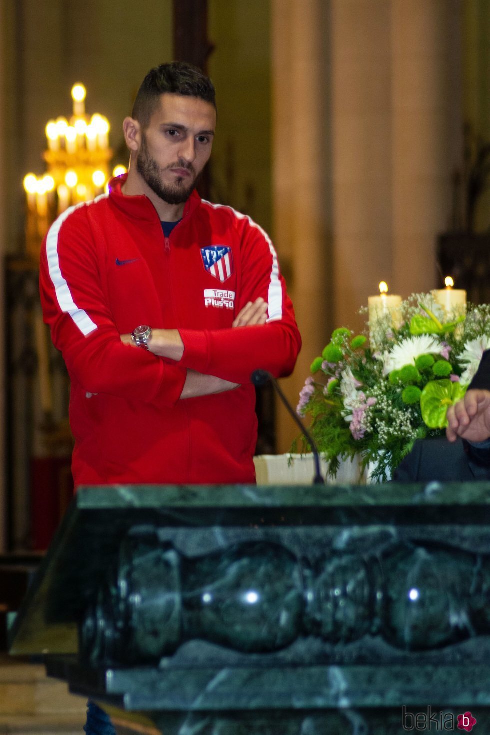 Koke en la Catedral de la Almudena