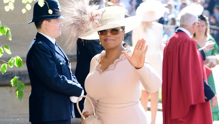 Oprah Winfrey en la boda del Príncipe Harry y Meghan Markle