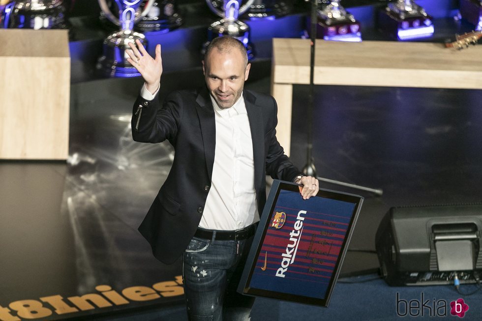 Acto homenaje a Andrés Iniesta