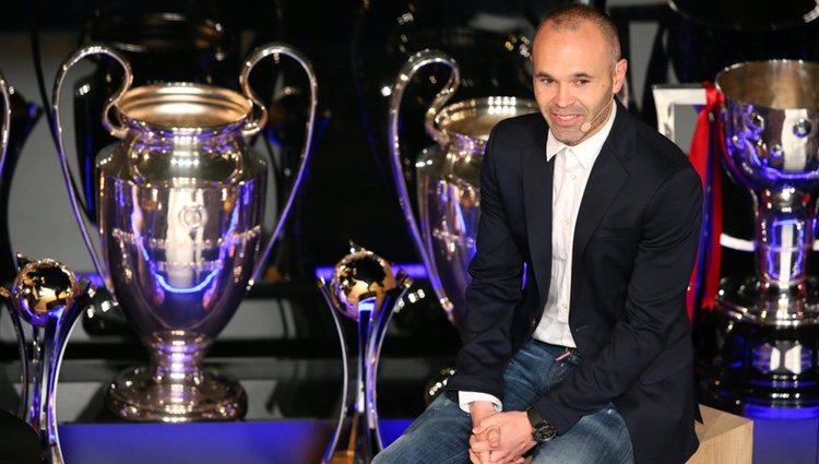 Acto homenaje de despedida a Andrés Iniesta