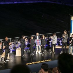 Homenaje de despedida a Andrés Iniesta