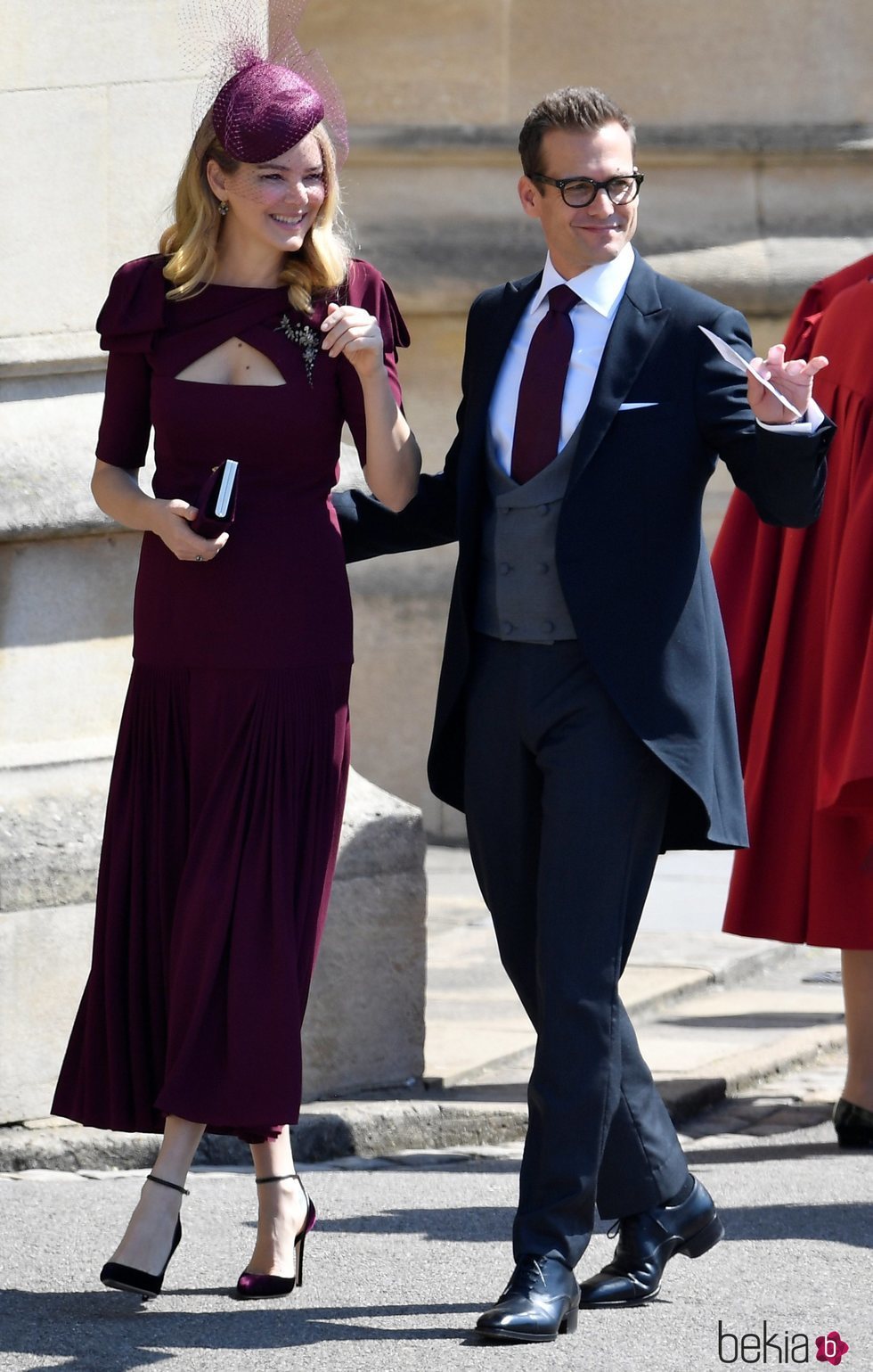 Gabriel Macht en la boda del Príncipe Harry y Meghan Markle